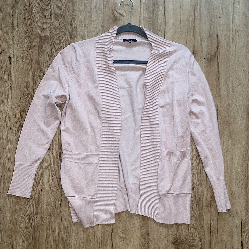 Light pink cardigan